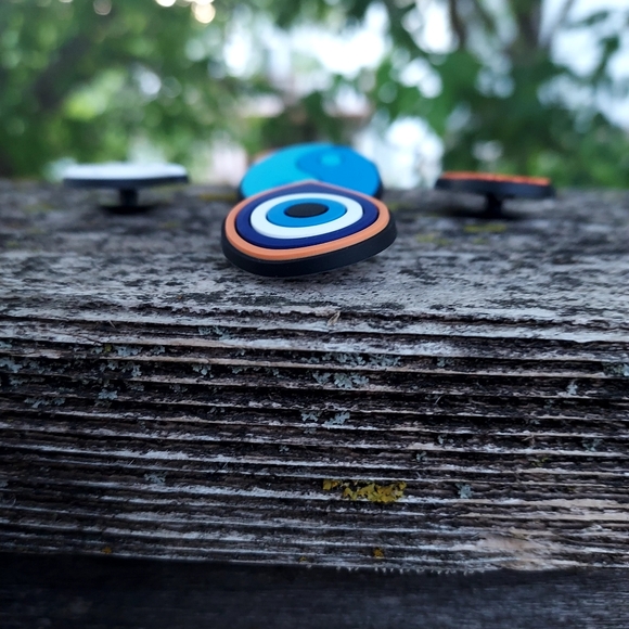 Lot/Set Croc Charms/Jibbitz Hamsa Hand, Evil Eye, Yin Yang Bundle BRAND NEW - Picture 8 of 10